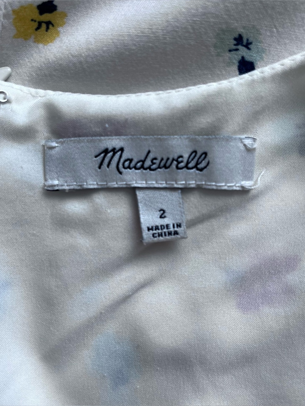 Madewell Orchard Mini Dress with flutter sleeves. Size 2 - Picture 10 of 12